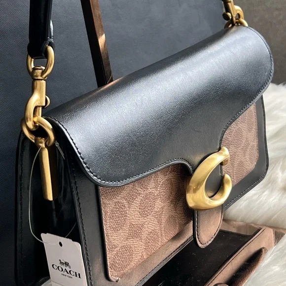 💰SOLD - 91215 - Coach Tabby Shoulder Bag 26 With Signature Canvas - Picture 3 of 15